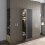 Sleek Streamlined Appearance, Back Mount Door Handle Set For Easy Cleaning Maintenance And Space Efficient Design, Edge Black Finger Pulls For Kitchen 3