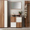 Sleek Streamlined Appearance, Back Mount Door Handle Set For Easy Cleaning Maintenance And Space Efficient Design, Edge Black Finger Pulls For Kitchen 8