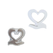 Heart Shaped Tube Hydroponic Vase Molds Castings Molds Vase-3