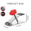 Tile Locator Reusable Tile Leveling System Wall Floor Tile-Red 4
