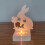 DIY Heart Candlesticks Silicone Mould Flame Candle-flame 1 A 3