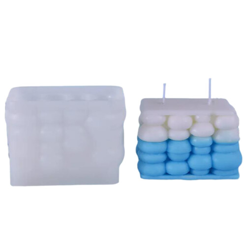 Cube Shaped Candle Molds for Making Candle Soap-3