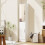 kleankin Tall Mirrored Bathroom Cabinet Tallboy Unit White 1