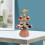 Βάση για Cupcakes 3 Επιπέδων, Μοναδικός Σχεδιασμός Σκούπας Ρητίνης για Διακόσμηση 6