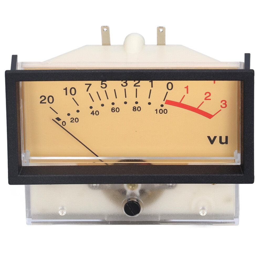 Pointer Type Dial Vu Meter For Audio Monitoring, Audio Level Meter With High Accuracy, Clear Display Backlight Power Amplifier Level Meter For Home St 9198585836570