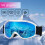 Ski Double-Layer Anti-Fog Spherical Goggles 3