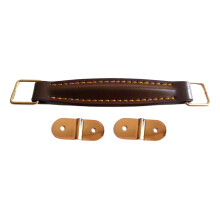 Leather Internal Leather Guitar Amplifier Handle-brown