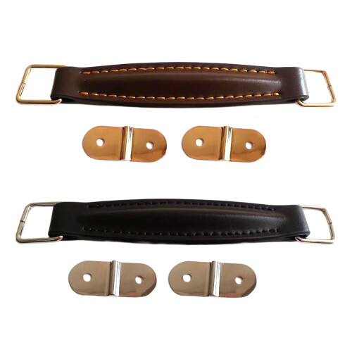 Leather Internal Leather Guitar Amplifier Handle-brown 2