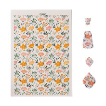 Flower Clay Transfer Paper for Earrings Making Ceramic-PY0047