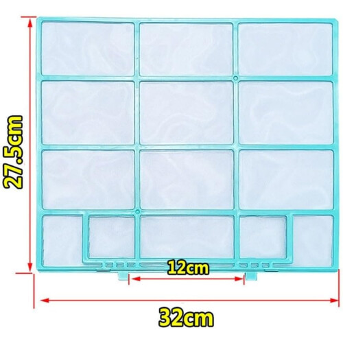 Dust Screen Indoor AC Essential Filter Accessory 32 X 27.5 Cm 1