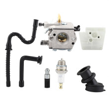 Acelerador de desempenho para motosserras, carburador de metal de alta qualidade e fácil instalação para Stihl MS240/MS260.