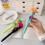 5PCS Creative Boxing Glove Shaped Pens Novelty-Mixed colors 5