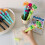 5PCS Creative Boxing Glove Shaped Pens Novelty-Mixed colors 2
