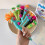 5PCS Creative Boxing Glove Shaped Pens Novelty-Mixed colors 7
