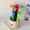 5PCS Creative Boxing Glove Shaped Pens Novelty-Mixed colors 4