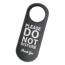 Panneau de porte de bureau réversible en cuir PU-Noir avec vert