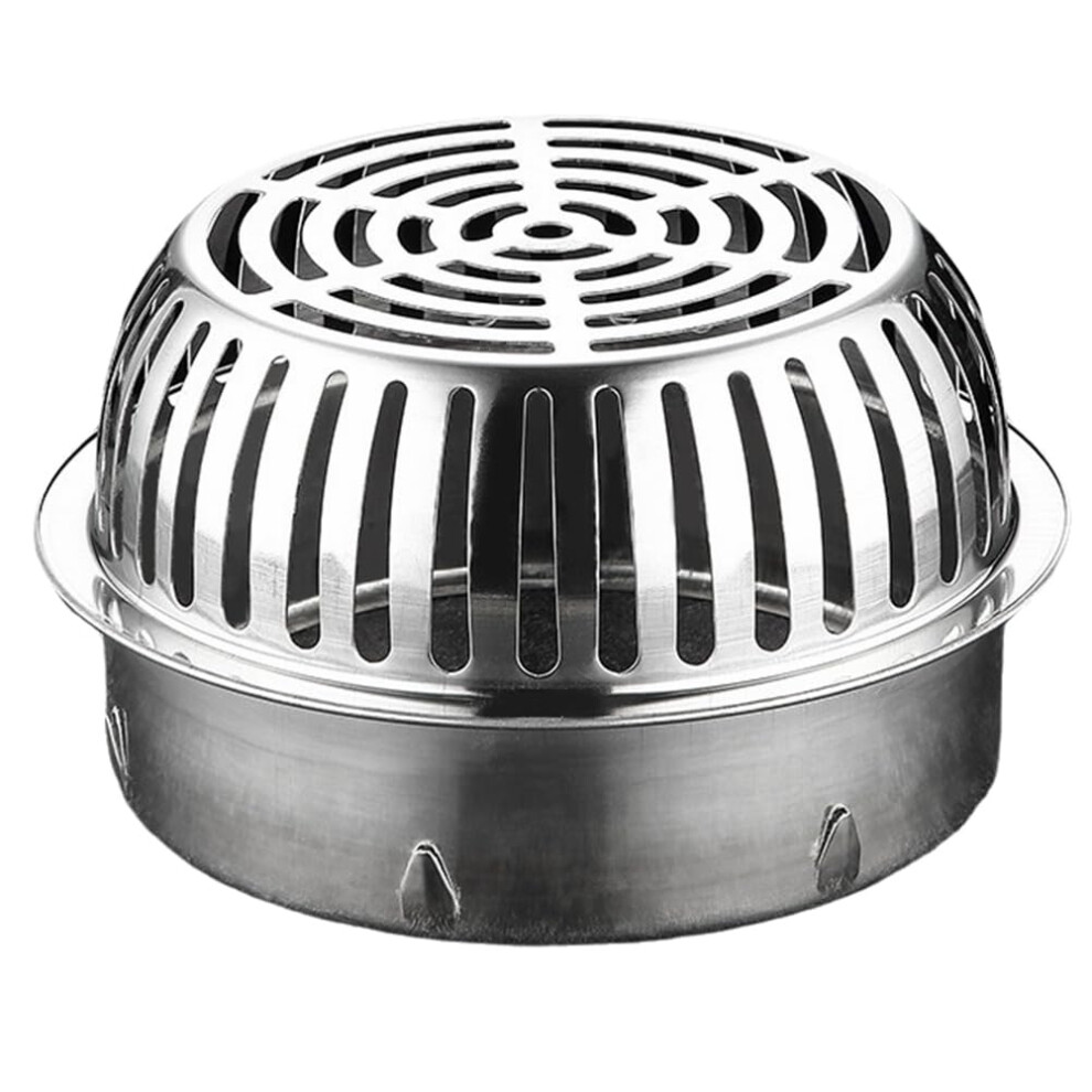 304 Stainless Steel Rooftop Floor Drain Cover For Roof Balcony Gutter Drain Pipe Antiblocking Mesh Filter 9339159610398