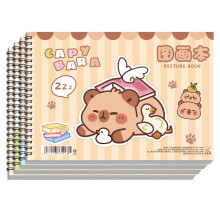 Twin Coil Binding Sketchbook 100GSM Thick Paper Drawing-1