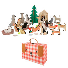 Embalagens reutilizáveis para presentes de aniversário, soluções adoráveis em papelão para presentes, para celebrações festivas e criativas.