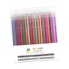 Glitzer-Lackstift mit 1,0-mm-Spitze zum Basteln,-36 Farben