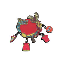 Broche de Tennis de Table, épingle à revers en alliage, Badge-1