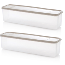 Charmante Pasta-Box, praktischer Aufbewahrungshelfer mit luftdichtem Spaghetti-Behälter und transparenter Pasta-Box für bessere Sichtbarkeit (1
