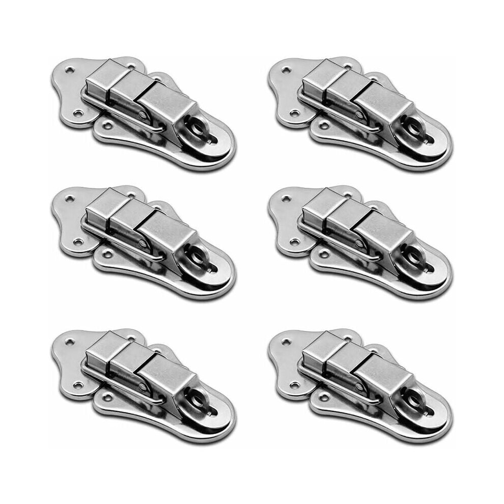 Stylish Toggle Latch, Antique Wooden Case Closure With Rust And Corrosion Resistant Duckbilled Hasp Clasp, Easy Installation And Disassembly For Versa 9198585837911