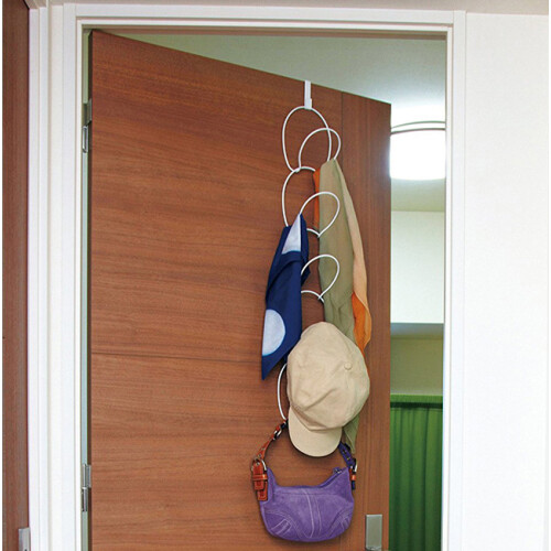 Ευέλικτη μεταλλική κρεμάστρα αποθήκευσης που εξοικονομεί χώρο, ιδανική για 2