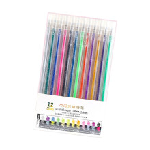 Meerdere kleuren 1 mm fijne punt-12 kleuren
