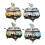 Functional Alloy Sugar Vessel with Spoon Decorative-silver blue 2