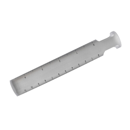 Easy Carry Magnifier Rulers Clear Acrylic Material Featuring