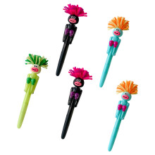 5 STKS Grappige Bokshandschoen Stress Balpennen-Gemengde kleuren