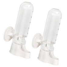 2pcs Cage Hanging Bird Water Dispenser with Auto Refill-150ml