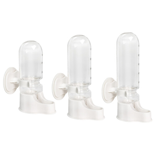 2pcs Cage Hanging Bird Water Dispenser with Auto Refill-150ml 2