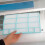 Dust Protection Screen for Air Conditioning Indoor Unit Filter Set 2Pack 32x27.5 Cm 5