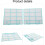 Dust Protection Screen for Air Conditioning Indoor Unit Filter Set 2Pack 32x27.5 Cm 3