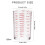 Multifunctional Glass Measuring Cup with-    120ml black line 4