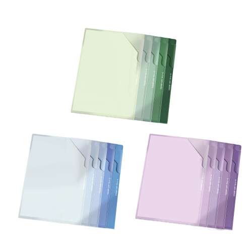 File Folders Organizers File Protection Sleeve-gradient blue 1