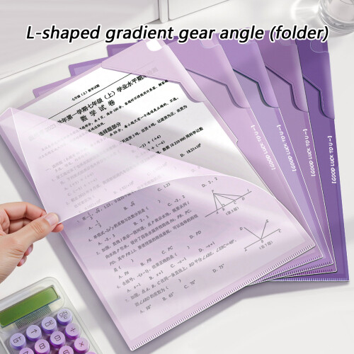 File Folders Organizers File Protection Sleeve-gradient blue 2