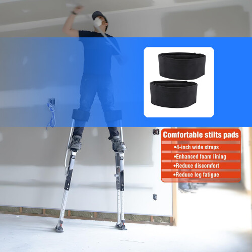 1pair Easy installation Drywalls Stilt Strap Not Required Tool 2