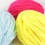 Soft Rainbow Yarn for DIY Blanket and Hat Great-10 milk tea 5