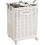 42L Foldable Laundry Basket On Wheels Fold Laundry Storage Bin Hamper For Clothes 1