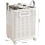 42L Foldable Laundry Basket On Wheels Fold Laundry Storage Bin Hamper For Clothes 9