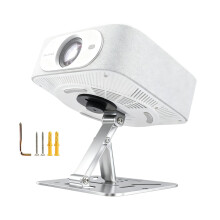 Support de montage de projecteur pliable, capacité de-Argent