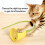 Automatic Interactively Cats Toy Offering Rechargeable-Yellow 3