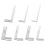 Aluminum Construction Right Angles Ruler L Shape-Type B 150 2