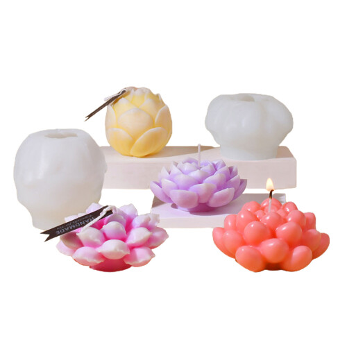 Geometric Silicone Crafts Mold, 3D Geometric Candle Mold-B 2