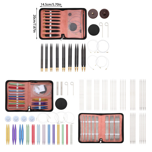 Interchangeable Circular Knitting Needle-Interchangeable rose 2