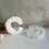 Letter shaped Candlestick Molds Candle Holder Silicone Mold,-B 7