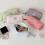 Fabric Cherries Pencil Case with Multicolor Option Simple-Pink 2